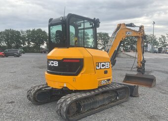 Prodám 5 tun. rýpadlo 2022 JCB 50 Z - 2 s hydraulickou svah. - 2
