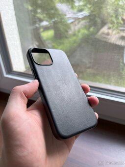 Apple iPhone 13 Mini Leather Case -- originální kožený kryt - 2