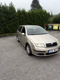 Škoda Fabia 1.4 16v 165TKM + klimatizace - 2