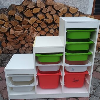 IKEA TROFAST Regál bílý 99x44x94 cm - 2