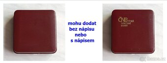 Originální etue na zlaté mince Hrady a Rezervace - 2