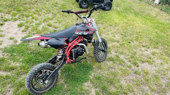 Nitro pitbike Sky 125 cc 17x14 bílá - 2