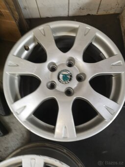 Alu kola 5x112 r16 Škoda - 2