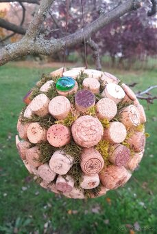 Koule dekorační z korků - 2