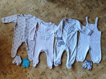 Balík oblečení pro chlapečka vel. 62-74 (2-9 měs.) - 2