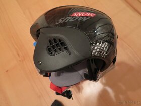 lyžařská helma zn.Alpina vel.54-58,jen 2x použitá, nebouraná - 2