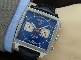Pánské náramkové hodinky TAG HEUER CAW2111-0 MONACO CHRONO s - 2