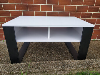 Konferenční stolek černobílý - 2