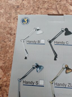 Stolní lampička Top Light Handy B bílá - 2