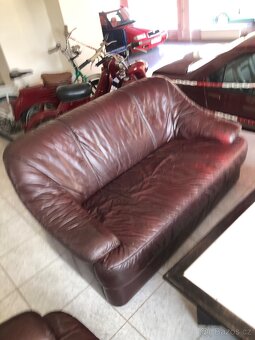 Kožená sedačka - 2