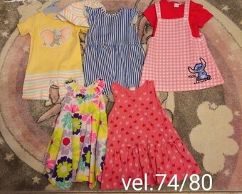 Komplet 74/80 holčička - 2