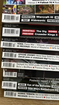 8x Časopis Score - 2