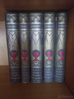 Palacký Dějiny národu českého 5 svazků - 2