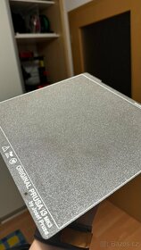 Oboustranný ocelový tiskový plát se zrnitým práškovým PEI - 2