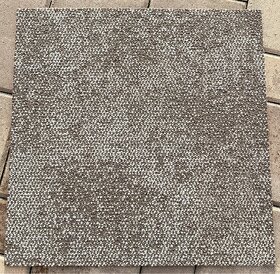 Kobercové čtverce - hnědá barva - 8 m2 - 2