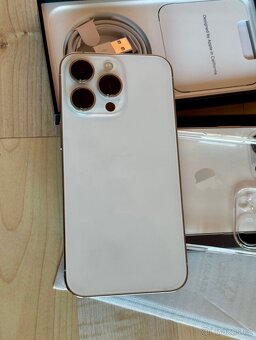 iPhone 13 Pro Max Silver BATERIE 100% TOP - 2