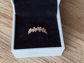 Prstýnek Pandora Gold rose Sedmikrásky se zirkony - 2