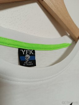 Tričko s lebkou Y.F.K. vel. 158/164 - 2