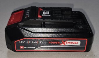 Einhell Power-X-Change 18 V/2.5 Ah - aku baterie NOVÁ - 2