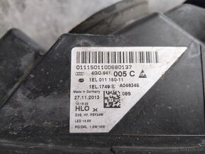 Audi a6 allroad 4g levé světlo originál ulomeny držák - 2