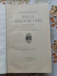 Kniha Idyla královské lásky autorka D. Dunckerová - 2
