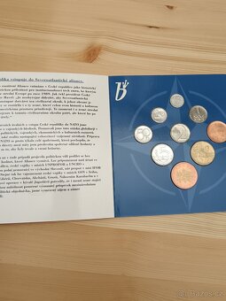 Sada oběžných mincí Česká Republika 1999 50.let založeníNATO - 2