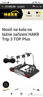 Půjčím pronajmu nosič kol - 2