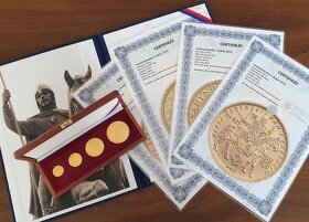 Sada dukátů sv. Václava 1, 2, 5, 10 – 2014, TOP investice - 2