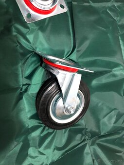 Prodám 2 x otočné kolo průměr cca 15,5 cm, zatížení 145 kg - 2