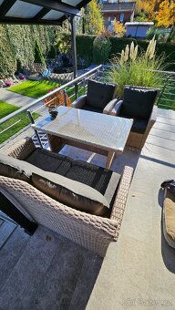 Ratanový zahradní set 6ks - 2