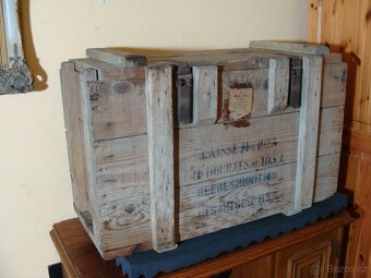 Bedna od munice - Francouz. kanon K331 ráže 105 mm - 2