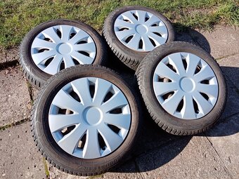 Zimní kola 16ky 4x108 pneu 99% PEUGEOT CITROEN OPEL -dobírka - 2