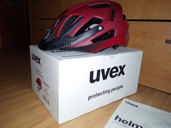 Nová přilba Uvex Quatro CC, 56-61cm - 2
