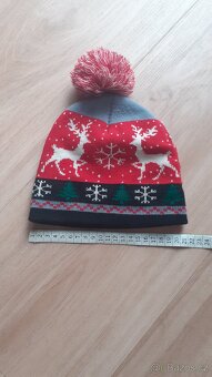 Zimní čepice norský vzor - 2