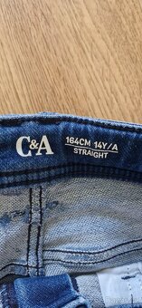 Chlapecké džíny CA, vel.164, mikina VANS - 2