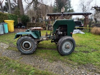 Traktor domácí výroby - 2