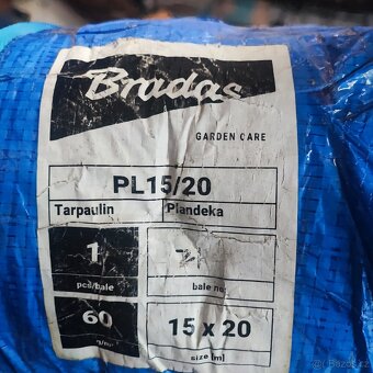 Zakrývací plachta 20x15 m - 2