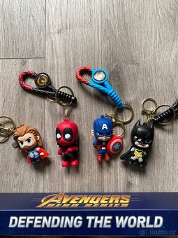 Avengers postavičky + klíčenky - 2
