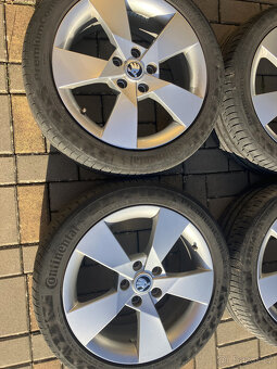 originál alu kola octavia 3 5x112 letní - 2