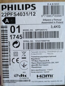 Philips 22PFS4031/12 - 2