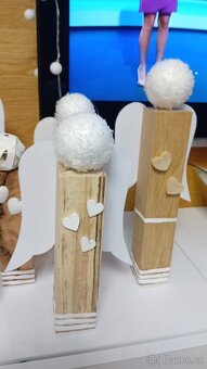 Dřevěné andělíčky - 2
