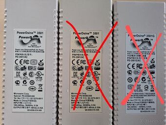 PoE injektor PowerDsine 3501 - 2