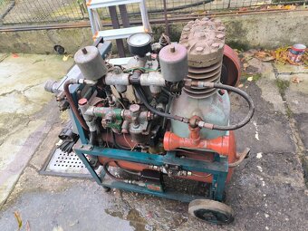 Kompresor domácí výroby. - 2