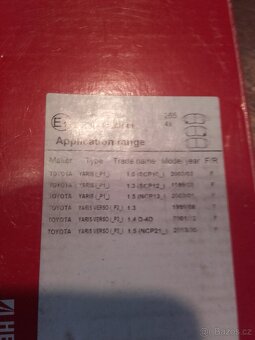 Brzdové destičky - Toyota - 2