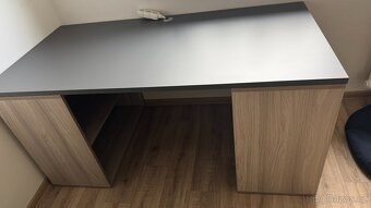 Kancelářský psací stůl s úložným prostorem BLOCK - 2