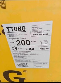 Prodám tvárnice Ytong - 2