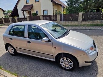 Škoda Fabia 1.4 mpi - původ ČR - 1 maj. - naj. 56000 km - 2