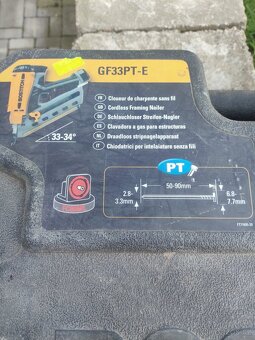 Bostitch GF33PT-E hřebíkovačka , nastřelovačka , plynová - 2
