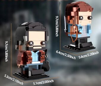 Stavebnice: The Last of Us (Joel a Ellie) - 2