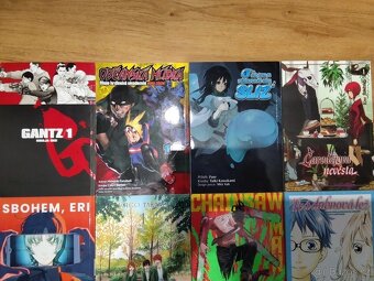 Mix 13 manga knih - různé žánry, vše první díly - 2